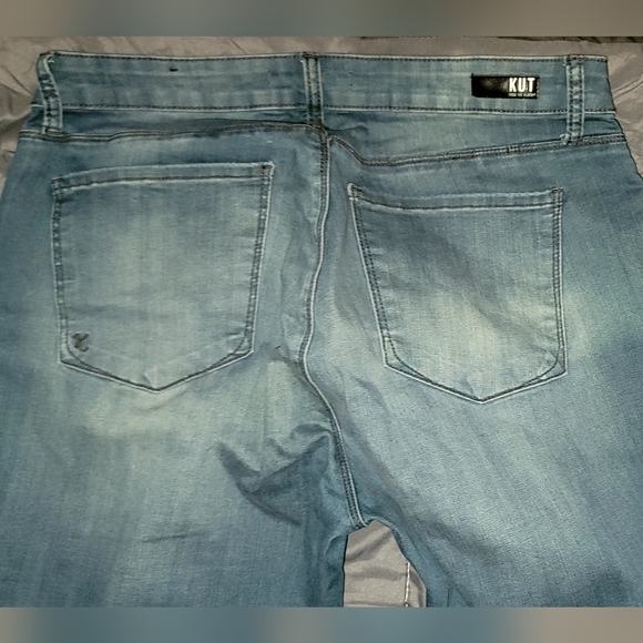 Kut From The Cloth 14W High Rise Jeans - Flattering Fit & Stylish Denim - Picture 5 of 7